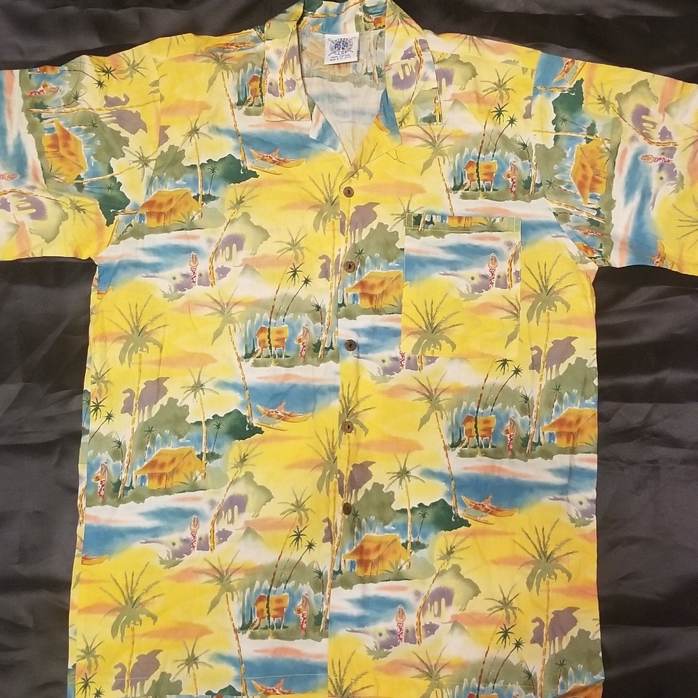 Hello Hawaii/Hawaiian Mens SHIRT